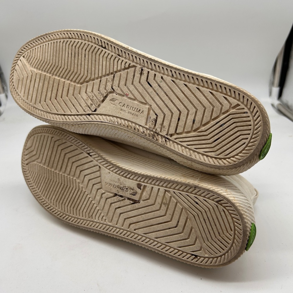 Cariuma OCA High Off-White Canvas Sneakers‎ 100303W01W Womens 9 Mens 7.5 - Picture 5 of 8